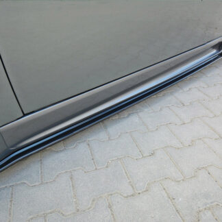 Side Skirts Diffusers Mini Cooper R53 S JCW (2003-2006) Maxton Design Gloss Black