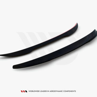 Mini R50 One Cooper Spoiler Extension Lip Cap Maxton Design Gloss Black