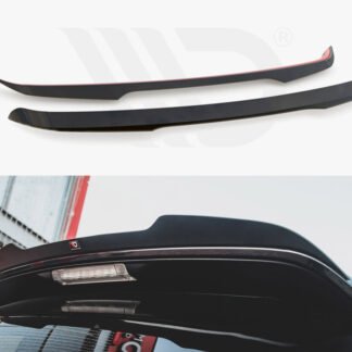 GR Yaris Spoiler Cap Extension Gloss Black Maxton Design Lip