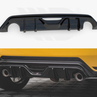 Rear Valance Toyota GR Yaris MK4 Black Maxton Design