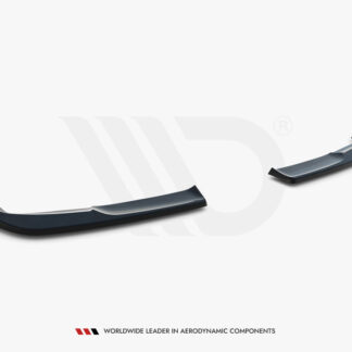 Maxton Design Rear Side Splitters MINI Cooper S JCW F56 F57 Gloss Black