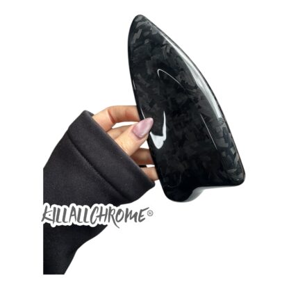 GR Yaris Genuine Carbon Fibre Antenna Aerial Cover Glossy Finish Twill + Forged - Image 11