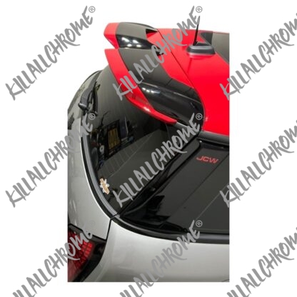 MINI F66 Chili Red Rear Spoiler Extensions Genuine Part Number 5125B3A341 - Image 7