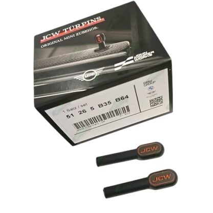 Genuine MINI JCW Interior Door Lock Pins Black Anodized Aluminium 51265B35B64 (PAIR) - Image 3