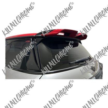 MINI F66 Chili Red Rear Spoiler Extensions Genuine Part Number 5125B3A341 - Image 6