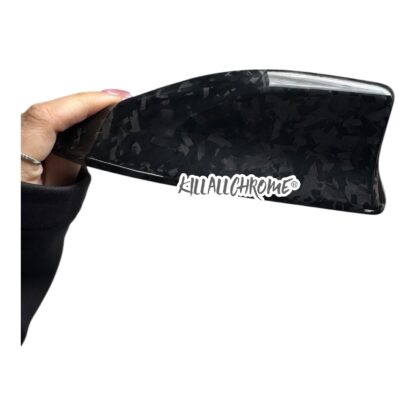 GR Yaris Genuine Carbon Fibre Antenna Aerial Cover Glossy Finish Twill + Forged - Image 13