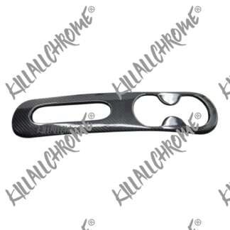 Abarth Series 4 Centre Console Handbrake Cover Cowl - Genuine Carbon Fibre
