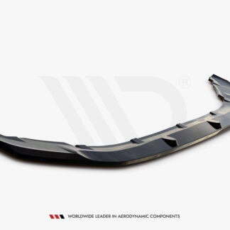 Front Splitter V.1 MINI Cooper S LCI2 Maxton Design Gloss Black