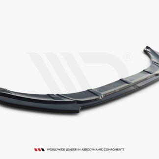 Front Splitter MINI Cooper S Mk3 Preface 3 Door (F56) Maxton Design Gloss Black