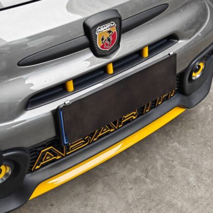 Abarth 595 Front Splitter Lip - Plastic Colours 500 695 Series 4 - Image 3