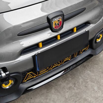 Abarth 595 Front Splitter Lip - Plastic Colours 500 695 Series 4 - Image 4