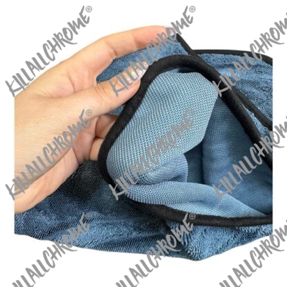 Car Drying Towel Ultra Absorbent 800GSM 70 x 90 cm Twisted Microfibre - Image 4