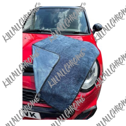Car Drying Towel Ultra Absorbent 800GSM 70 x 90 cm Twisted Microfibre - Image 6