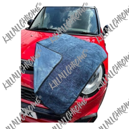 Car Drying Towel Ultra Absorbent 800GSM 70 x 90 cm Twisted Microfibre - Image 7