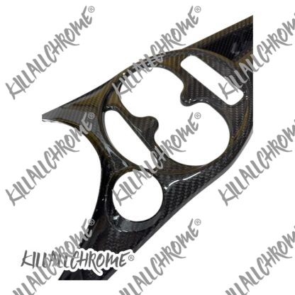 Abarth Series 4 Centre Console Front Cup Holder Cover Cowl - Genuine Carbon Fibre Series 4 Restyling - Image 3