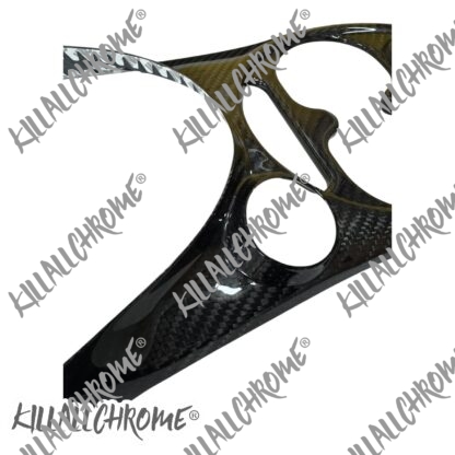 Abarth Series 4 Centre Console Front Cup Holder Cover Cowl - Genuine Carbon Fibre Series 4 Restyling - Image 4
