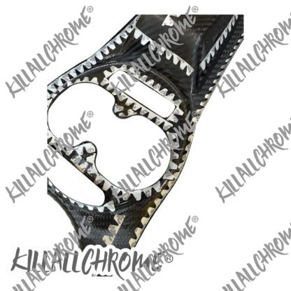 Abarth Series 4 Centre Console Front Cup Holder Cover Cowl - Genuine Carbon Fibre Series 4 Restyling - Image 5