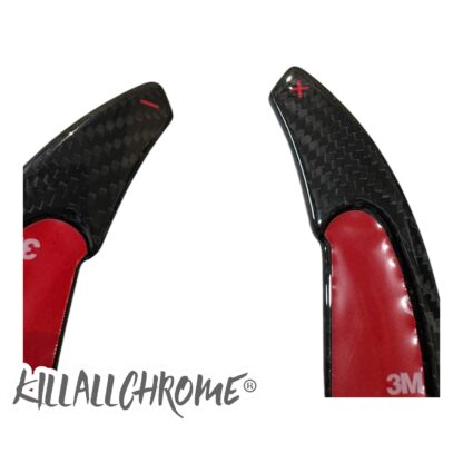 Paddle Shifter Cover Extensions Genuine Carbon Abarth 500 595 695 Automatic - Image 8