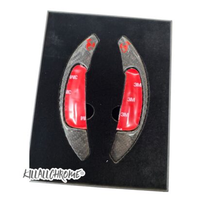 Paddle Shifter Cover Extensions Genuine Carbon Abarth 500 595 695 Automatic - Image 10