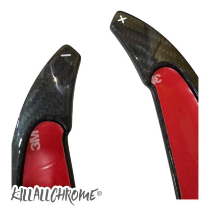 Paddle Shifter Cover Extensions Genuine Carbon Abarth 500 595 695 Automatic - Image 14