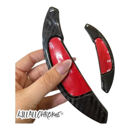 Paddle Shifter Cover Extensions Genuine Carbon Abarth 500 595 695 Automatic - Image 15