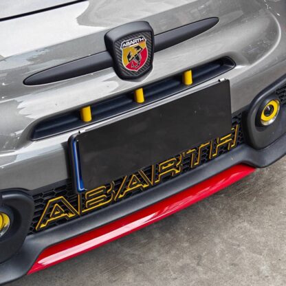 Abarth 595 Front Splitter Lip - Plastic Colours 500 695 Series 4 - Image 2