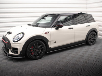 MINI F54 Clubman Facelift Maxton Design Side Skirt Splitters Gloss Black - Image 3