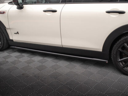 MINI F54 Clubman Facelift Maxton Design Side Skirt Splitters Gloss Black - Image 5