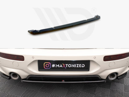 Maxton Design Gloss Black Central Rear Splitter MINI Clubman F54 Facelift - Image 5