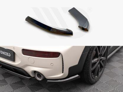 MINI Clubman F54 Rear Side Splitters Maxton Design Gloss Black Facelift - Image 2