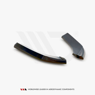 MINI Clubman F54 Rear Side Splitters Maxton Design Gloss Black Facelift