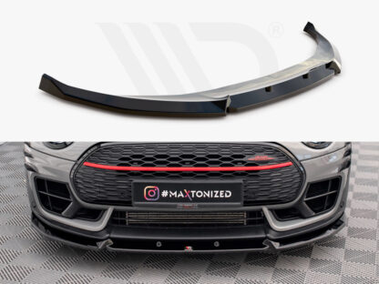 MINI Clubman Facelift Front Splitter Gloss Black Maxton Design V.4 - Image 2