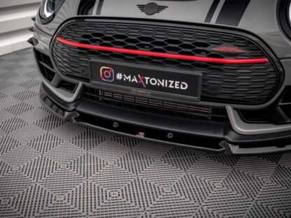 MINI Clubman Facelift Front Splitter Gloss Black Maxton Design V.4 - Image 5