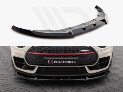 Front Splitter Maxton Design MINI Clubman F54 Facelift Gloss Black V.1 - Image 3