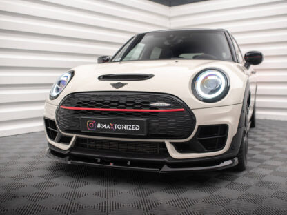 Front Splitter Maxton Design MINI Clubman F54 Facelift Gloss Black V.1 - Image 2