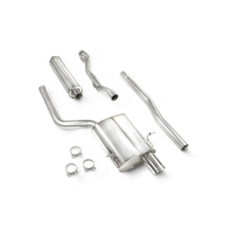 Scorpion Exhausts Catback System Polished 90mm Daytona - Resonated MINI One Cooper R56 R57 R58 R59