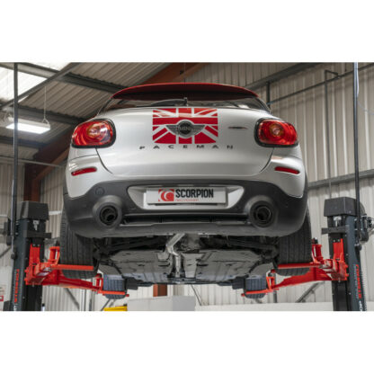 Scorpion Exhausts Catback System 100mm Carbon Fibre Ascari - Non-Resonated MINI R60 Countryman R61 Paceman Cooper S All4 - Image 4
