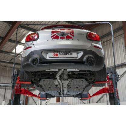 Scorpion Exhausts Catback System 100mm Carbon Fibre Ascari - Non-Resonated MINI R60 Countryman R61 Paceman Cooper S All4 - Image 5