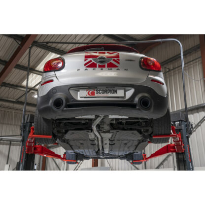 Scorpion Exhausts Catback System 100mm Ceramic Black Daytona - Non-Resonated MINI R60 Countryman R61 Paceman Cooper S All4 - Image 5