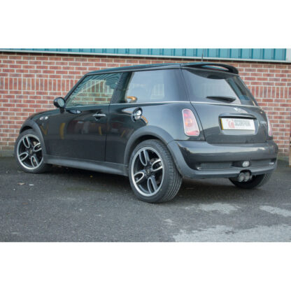 Scorpion R53 R52 Catback Exhaust with 90mm Monaco Trims - Resonated SMN012 - Image 4