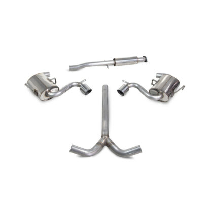 Scorpion R53 R52 Catback Exhaust with 90mm STW Trims - Resonated SMN012S - Image 4