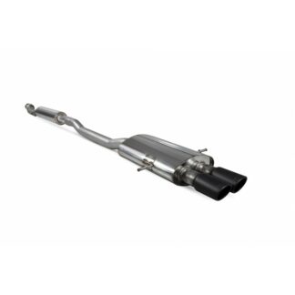 Scorpion Exhausts Catback System Black Ceramic Monaco - Resonated MINI R56 R57 R58 R59 Cooper S JCW