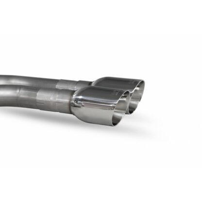 Scorpion Non Resonated Cat Back Exhaust with Polished Tips SMNS020 – F55 MINI Non GPF - Image 3
