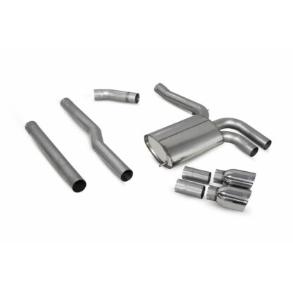 Scorpion Non Resonated Cat Back Exhaust with Polished Tips SMNS020 – F55 MINI Non GPF - Image 4