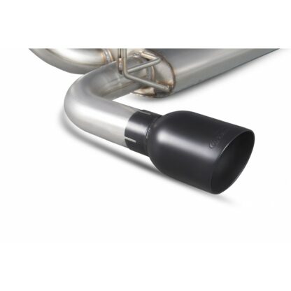 Scorpion Abarth 500/595 1.4 (IHI/Garrett Turbo) Cat-back Exhaust SFT005C Black Ceramic Tips - Image 4