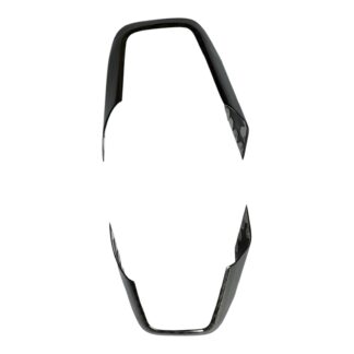 MINI Genuine Carbon Fibre Steering Wheel Spoke Covers F65 F66 F67 J01 J05 U25 Black Carbon