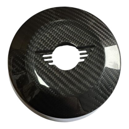 MINI Genuine Carbon Fibre Airbag Centre Cover F65 F66 F67 J01 J05 Black Show Use - Image 4