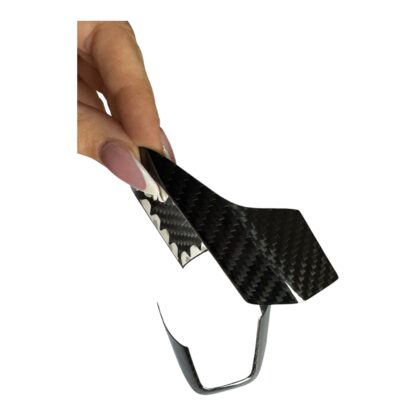 MINI Genuine Carbon Fibre Steering Wheel Spoke Covers F65 F66 F67 J01 J05 U25 Black Carbon - Image 6