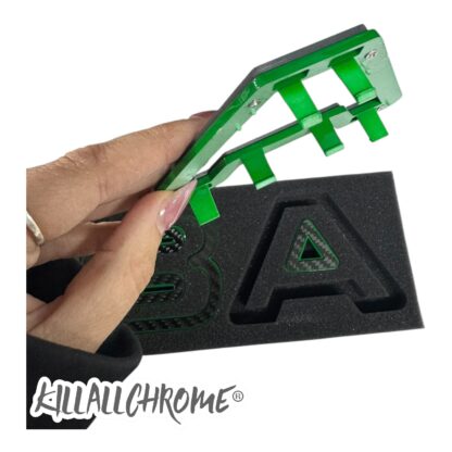 Abarth Series 4 Front Grill Lettering Clip On 500 595 695 Letters Grill Series 4 Restyling - Real Carbon Fibre - Image 15