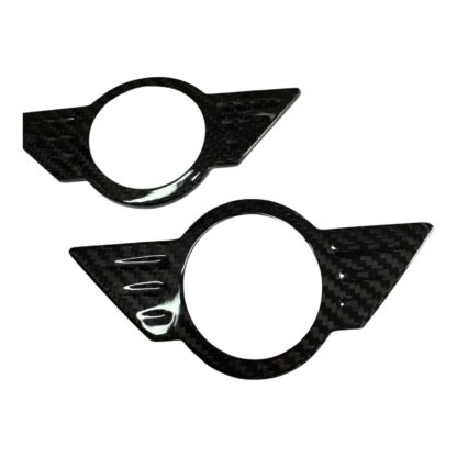 MINI Countryman Aceman J05 U25 Front + Rear Carbon Fibre Badge Cover - Image 3